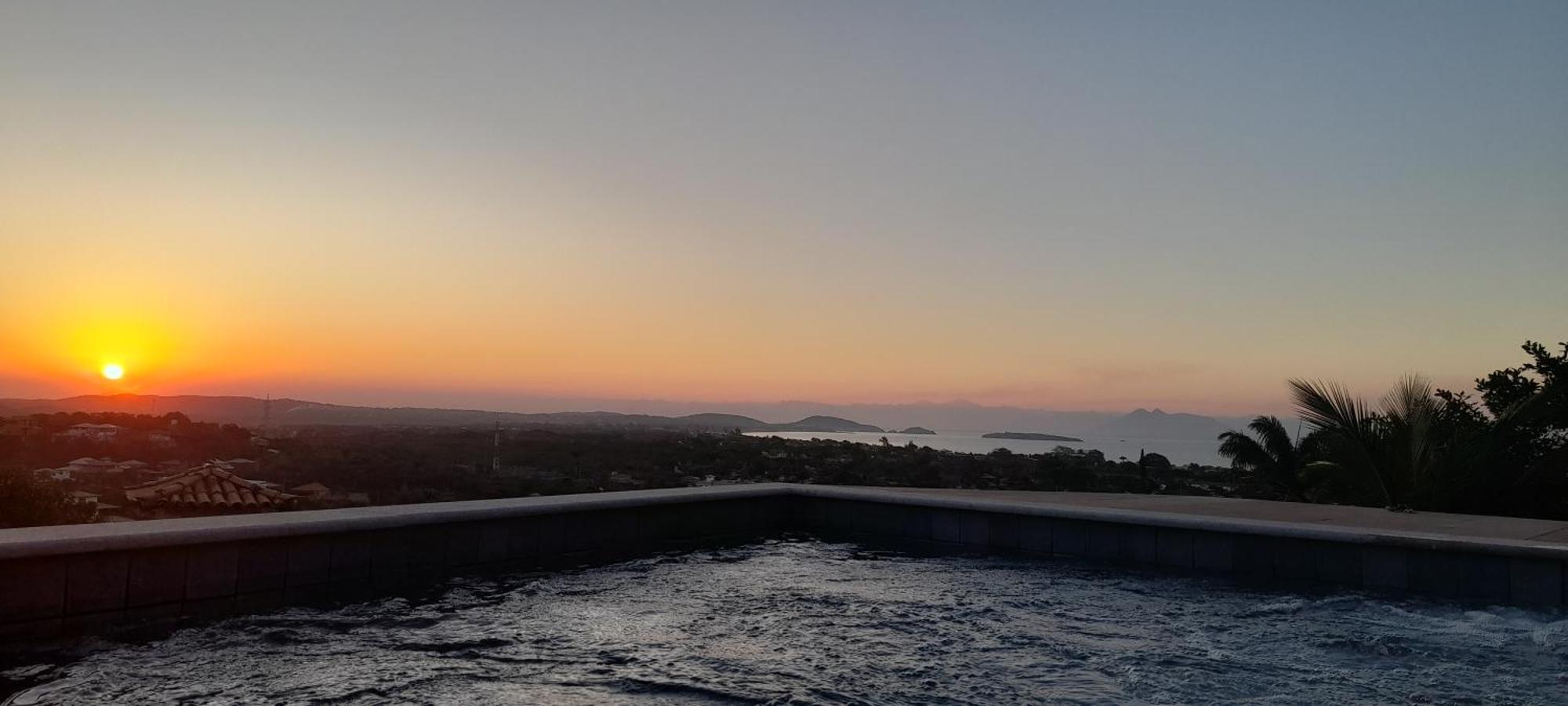 Casa E Piscina Privativa, Vista Para O Mar Em Condominio Pe Na Areia Armacao dos Buzios Dış mekan fotoğraf